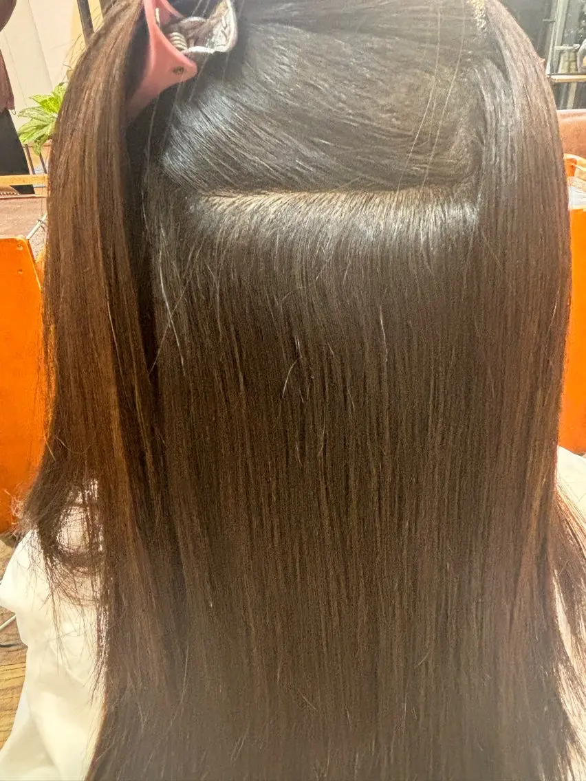 セミロング 縮毛矯正 🕊️あやか レディース／メンズのヘアスタイル