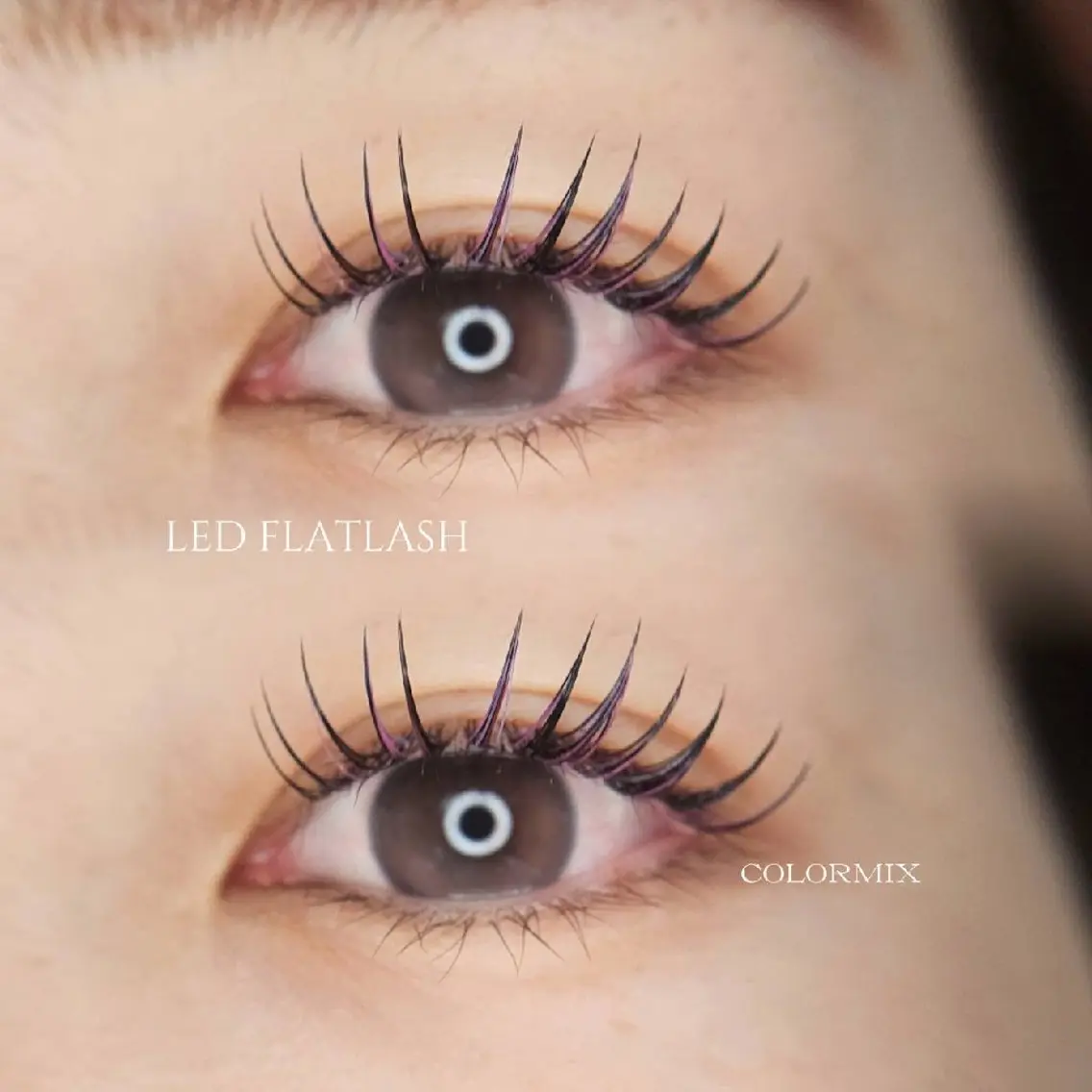 マツエク・マツパ フラットラッシュ Cia U. eyelashのマツエク・マツパデザイン