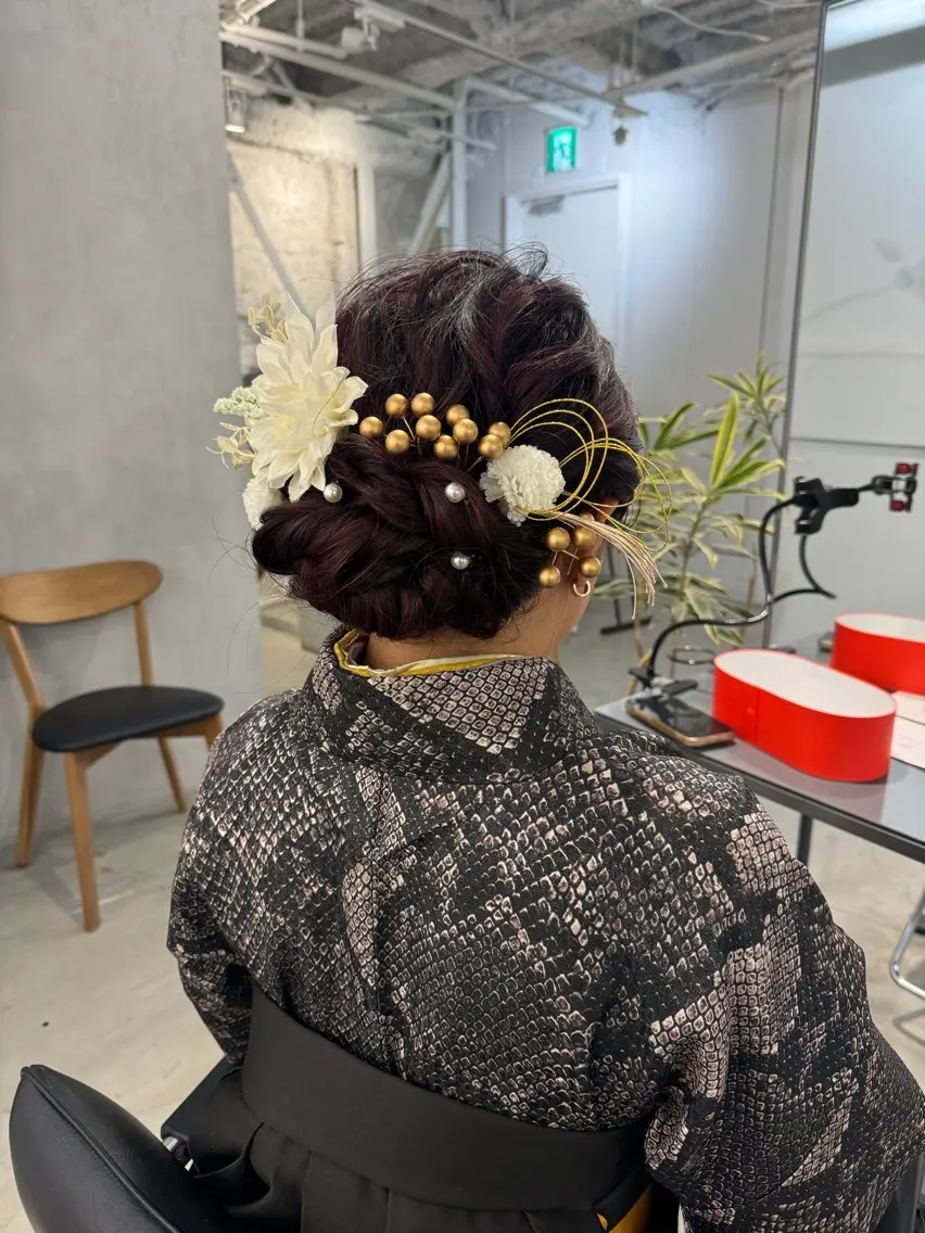 セミロング カット ヘアカラー トリートメント 新宿/顔周りカット +レイヤー=しずく♩のヘアスタイル