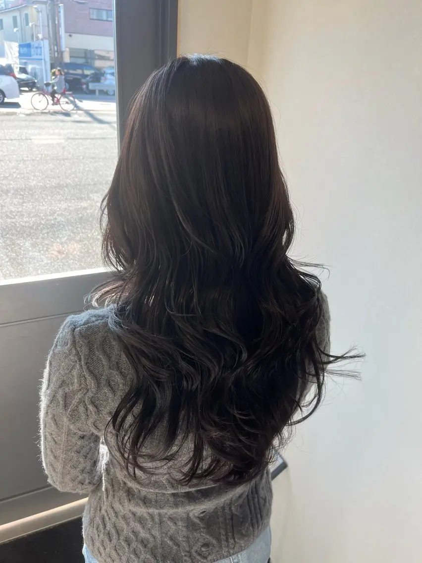 ロング カラー うる艶カラー asukaのヘアスタイル
