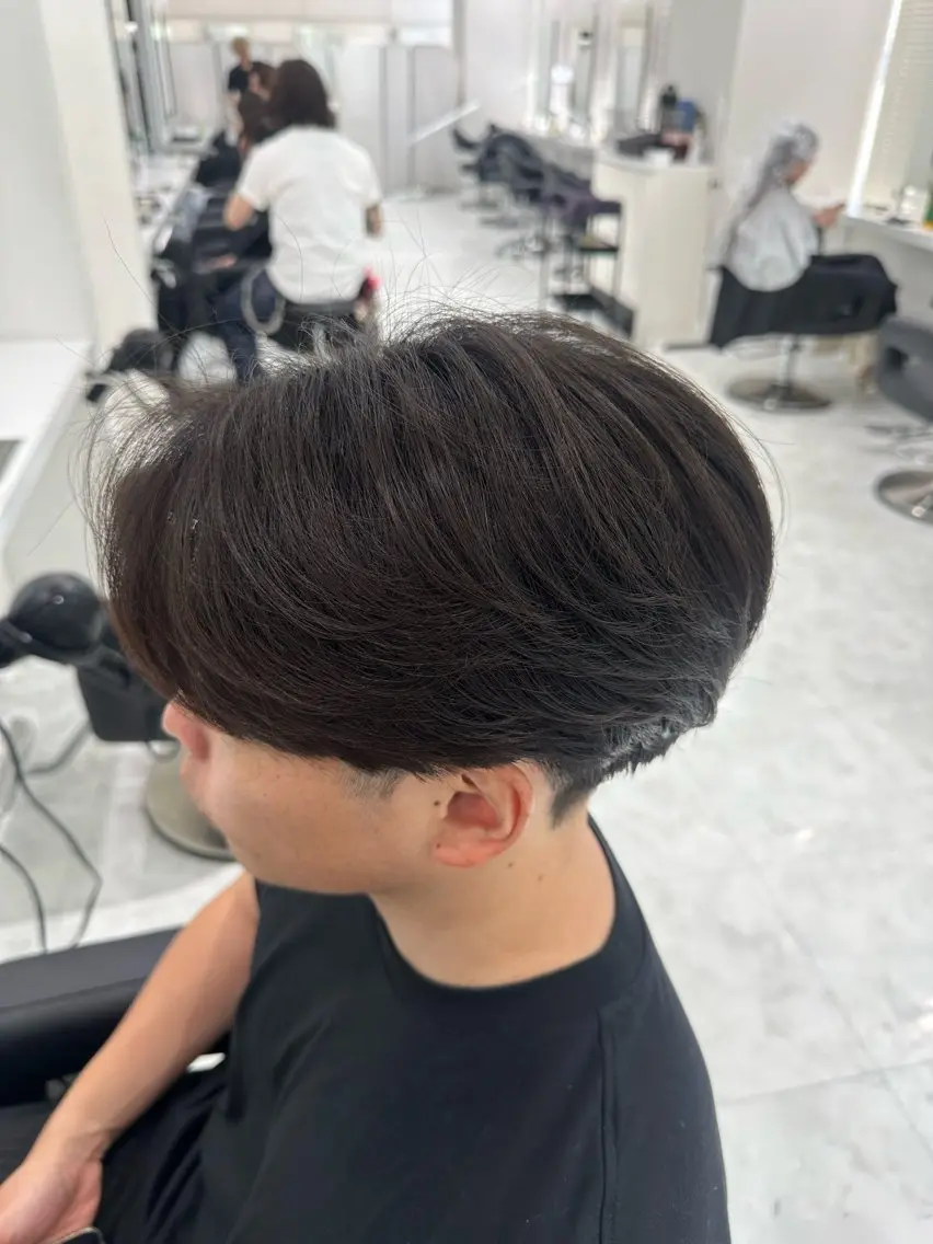 ショート パーマ メンズ カット パーマ 🐺韓国風メンズ特化 あさひ🐺のヘアスタイル