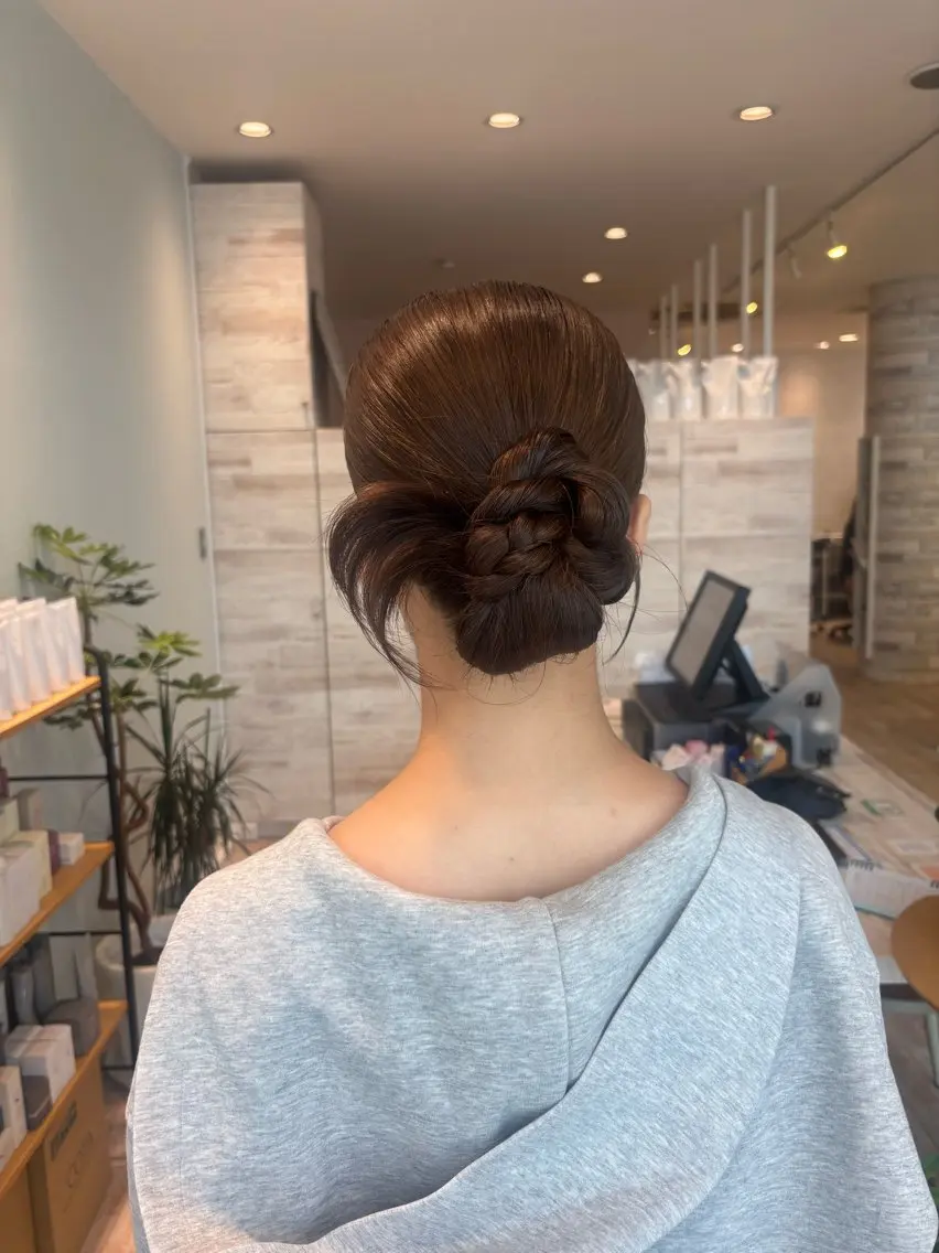 ヘアアレンジ ヘアセット メンズカットパーマ/ ヘアセット🎀Amiのヘアスタイル