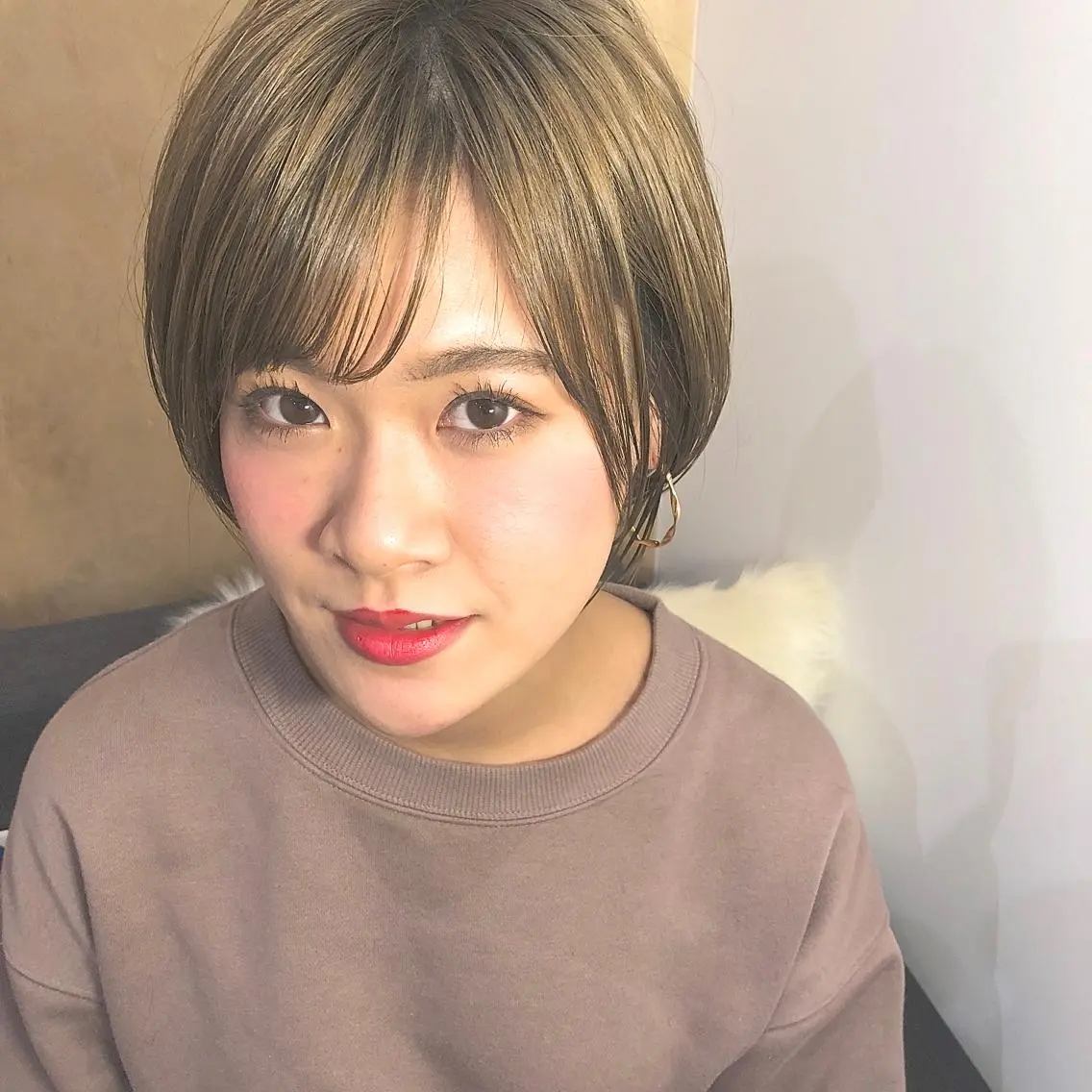 ショート ショートヘア 本間 匠のヘアスタイル