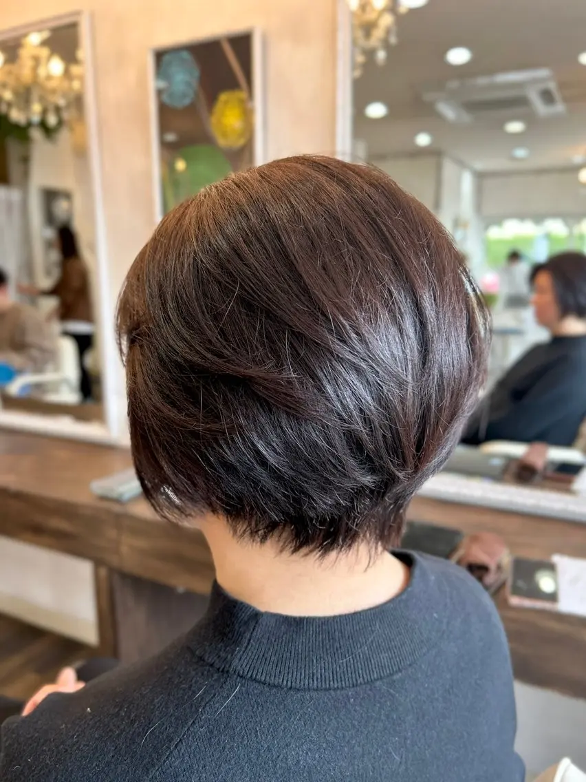 ショート 大川 真矢のヘアスタイル