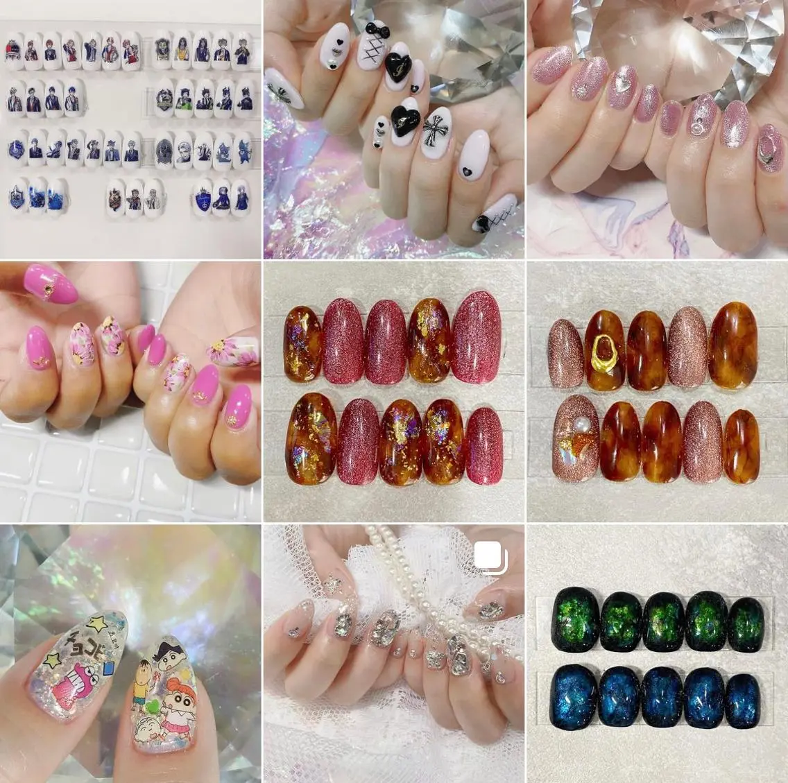 ネイル 渋谷／チップ長さ出し 👑アプレgel-xのネイルデザイン