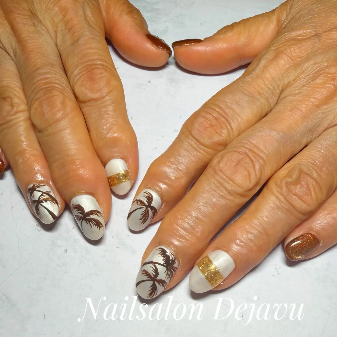 ネイル ハンドネイル Nail salon Dejavu 🌿のネイルデザイン