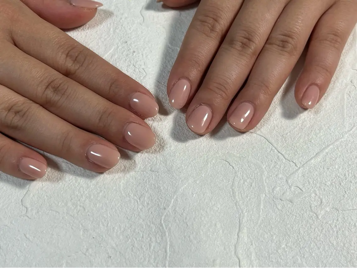 ネイル オーロラネイル フットネイル フレンチネイル ジェルネイル 韓国ネイル ハンドネイル kiki nail たまプラーザのネイルデザイン
