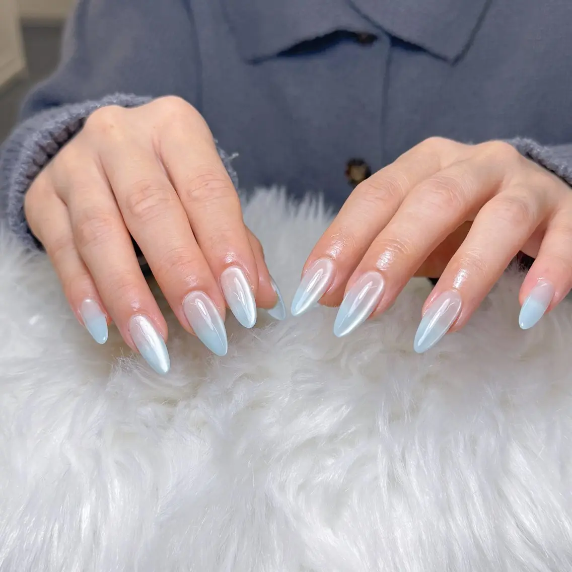 ネイル 韓国ネイル 持ち込み ニュアンスネイル ワンホンネイル ハンドネイル AKIKO NAILのネイルデザイン