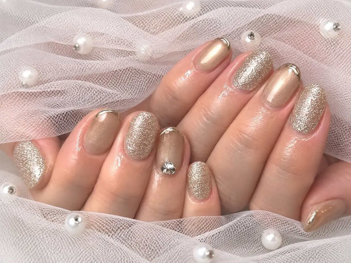 ネイル ハンドネイル フットネイル peTiT ✨️ yuzuki💞🫧のネイルデザイン