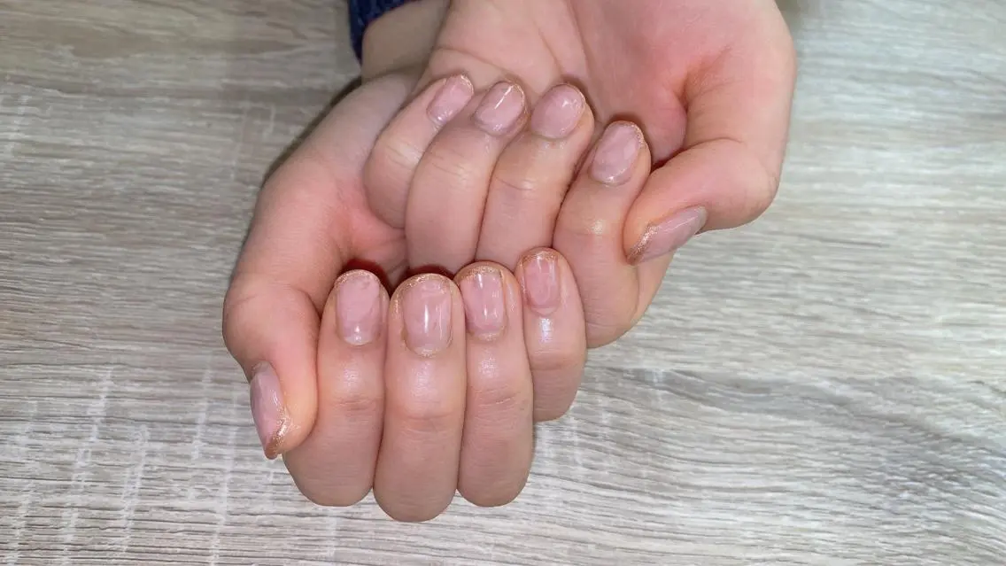 ネイル ニュアンスネイル Memezawa Nanaのネイルデザイン