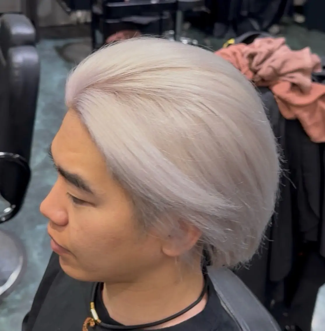 メンズ カット ヘアカラー 芝本 蓮のヘアスタイル