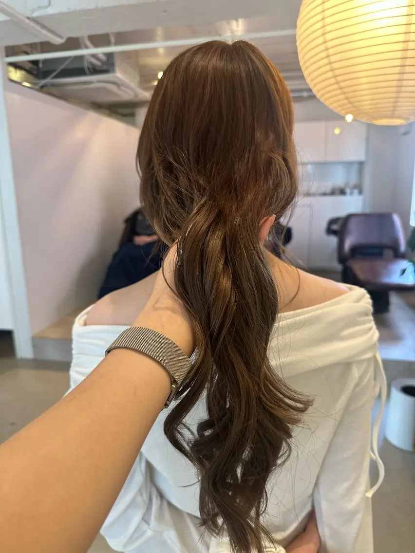 ロング ヘアカラー 愛/한국어◎ Hightone✨のヘアスタイル