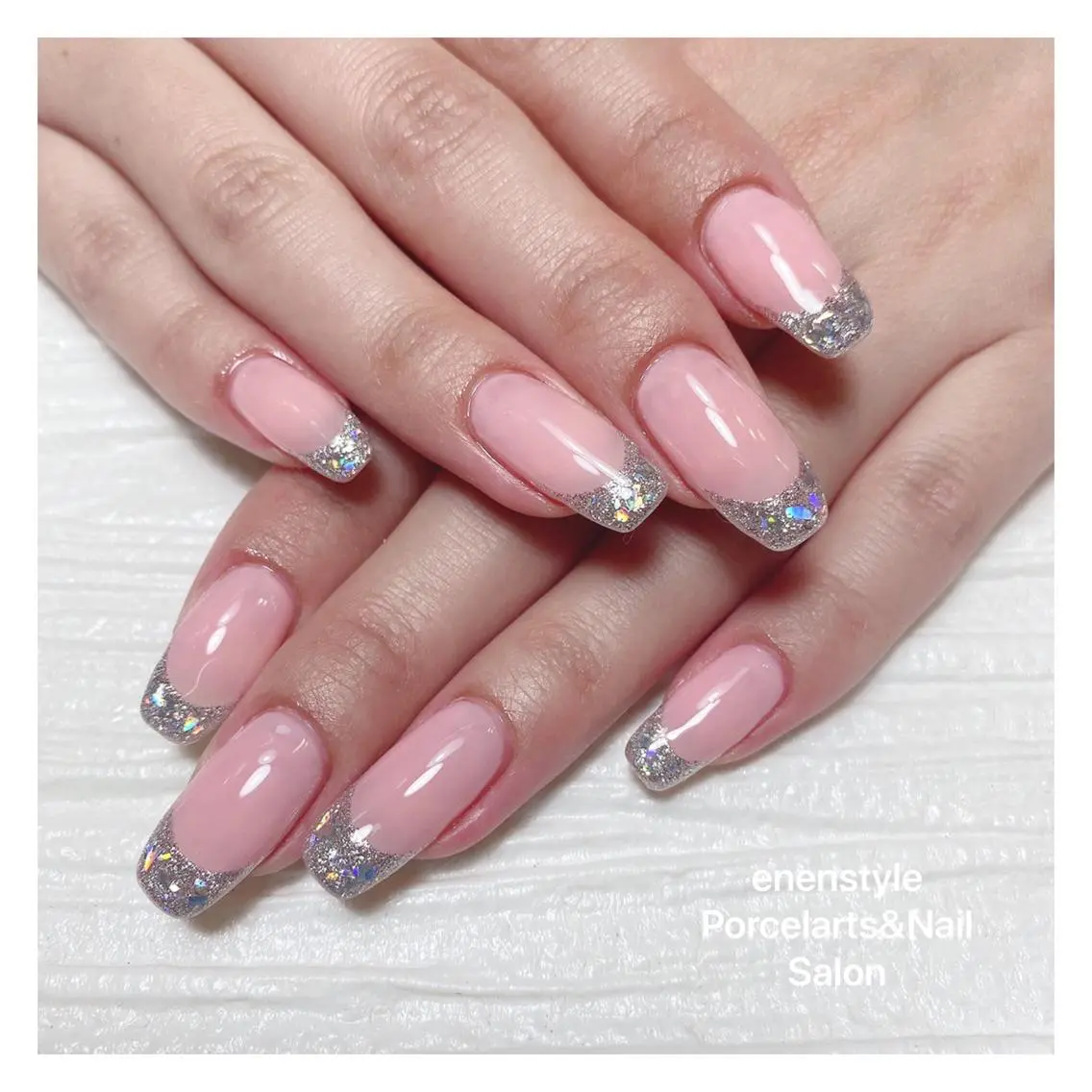 ミディアム ネイル 🐾enen style 🐾のネイルデザイン