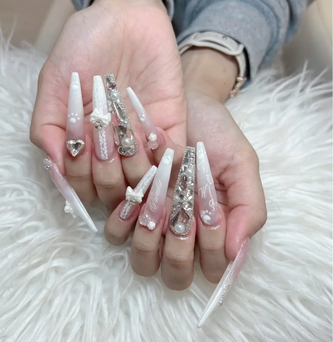 ネイル ハンドネイル ANH NAIL ゴテゴテ専門店💎のネイルデザイン