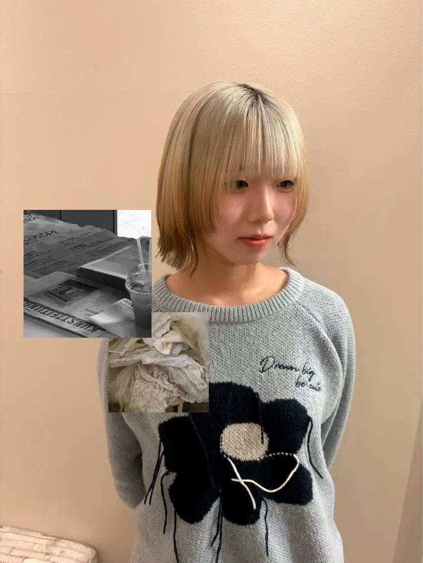 ショート カット 【美ボブ.艶カラー. 梅田茶屋町】midoのヘアスタイル