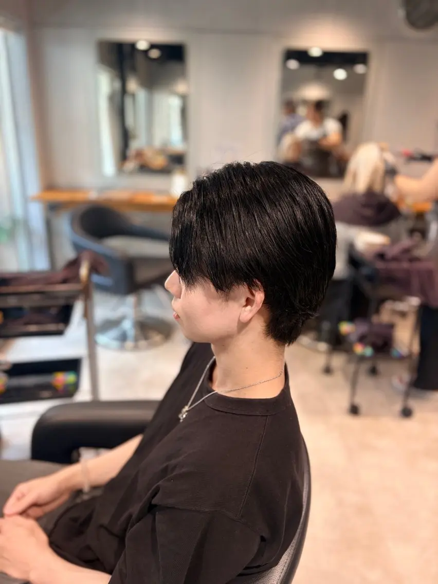 ロング カラー メンズ ヘアカラー honoka💄💋 /オリーブカラー特化のヘアスタイル