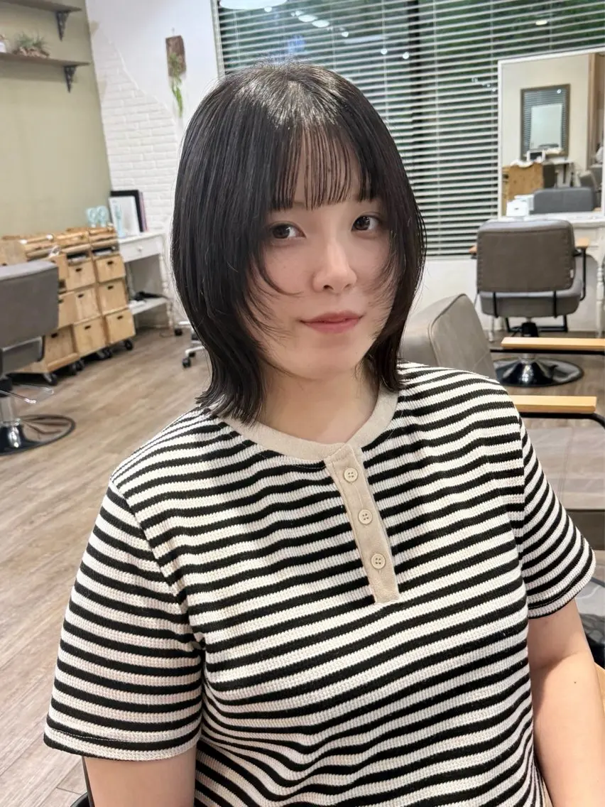 ショート レイヤーカット カット トリートメント ayaka/暖色/ レイヤーカット🩰のヘアスタイル