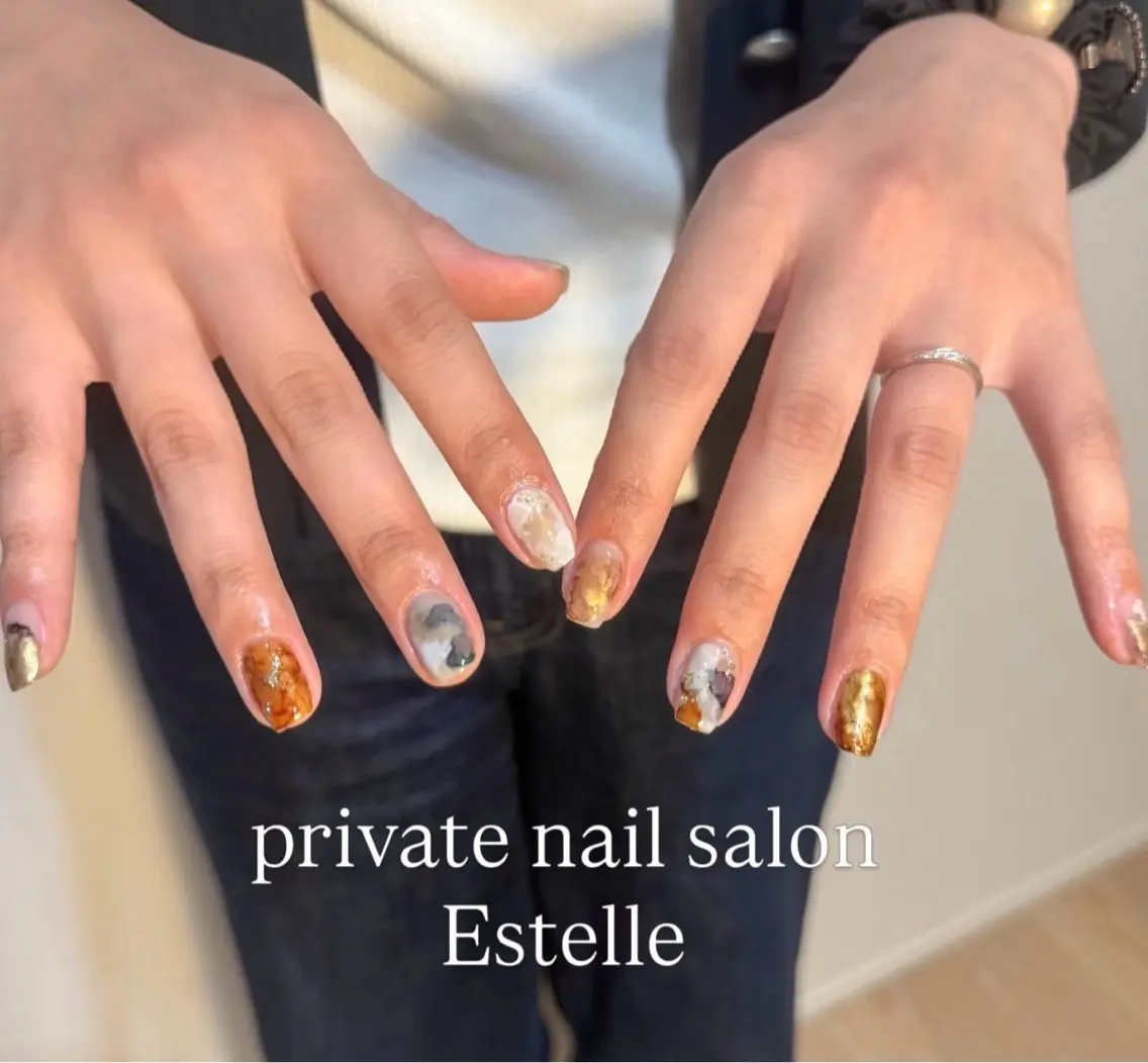ネイル ハンドネイル nail salon Estelleのネイルデザイン