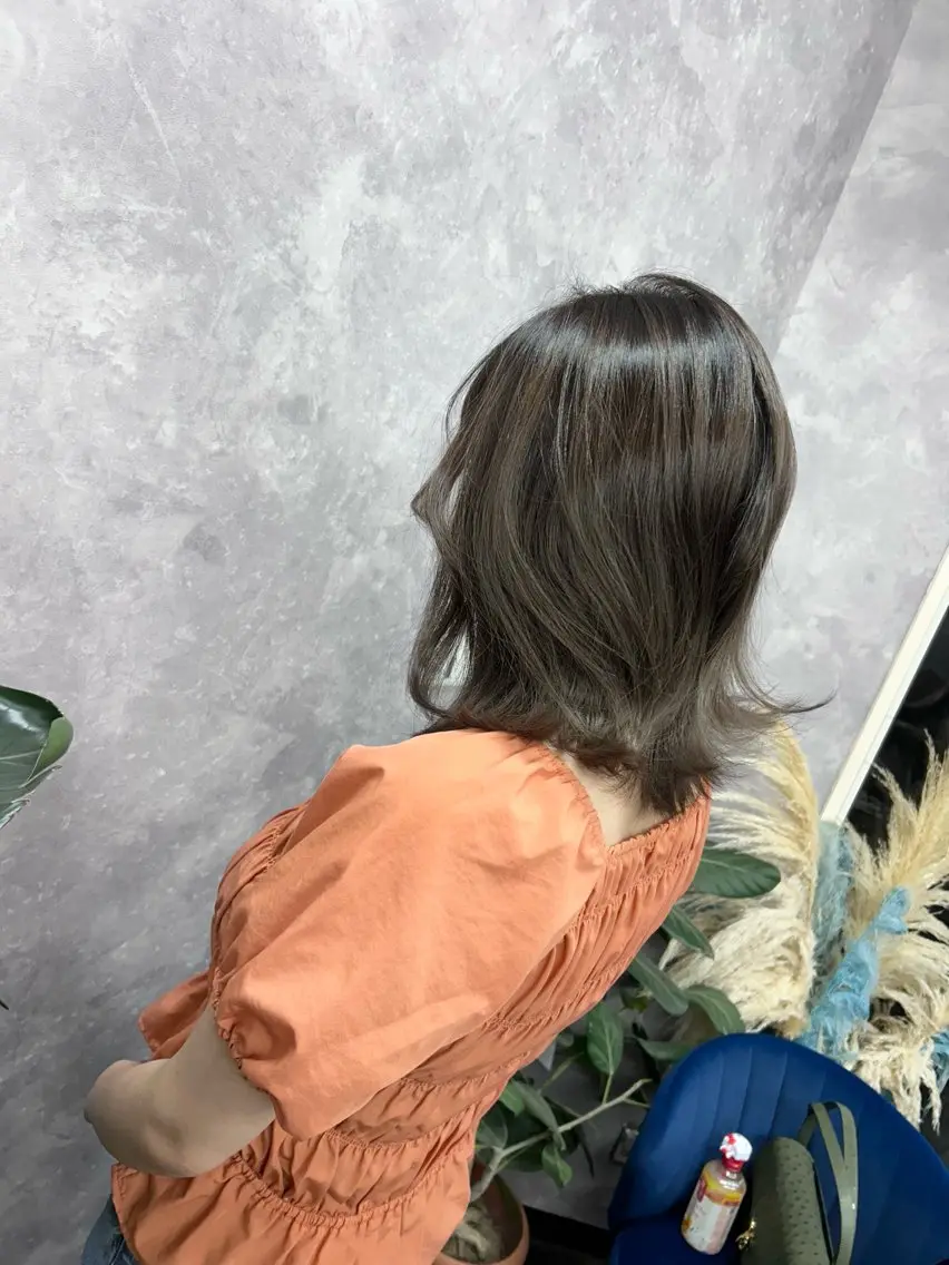セミロング カット ヘアカラー AN'TIA小作代表 ⭐︎kazuma⭐︎のヘアスタイル