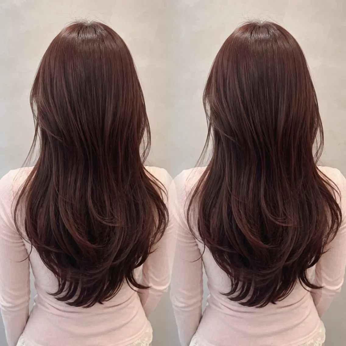 カラー ヘアカラー ヘアアレンジ‎‎🪽 艶カラー ☆ yuiのヘアスタイル