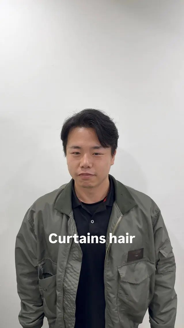 ショート パーマ メンズ メンズパーマ カット パーマ SHUN札幌 メンズパーマフェードのヘアスタイル