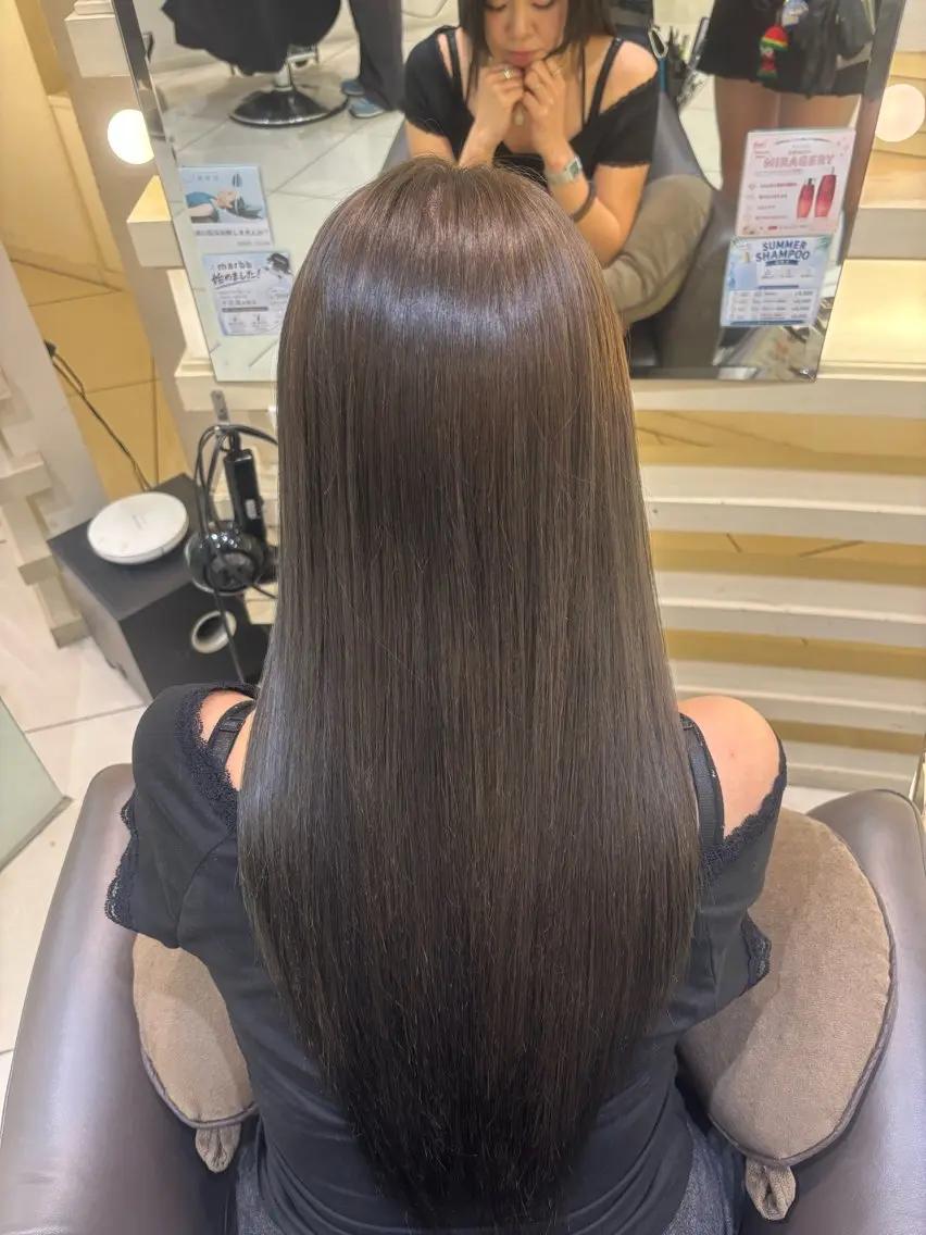 ロング カラー ヘアカラー ハイライト/ブラウン カラー🇺🇸/ワカのヘアスタイル