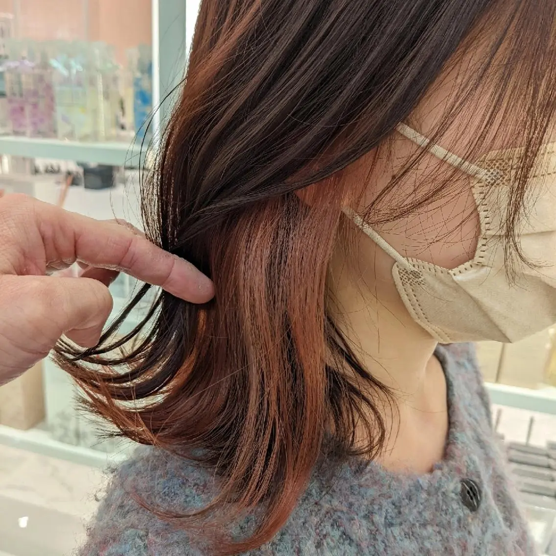 カラー ヘアカラー トリートメント 一井 智貴のヘアスタイル