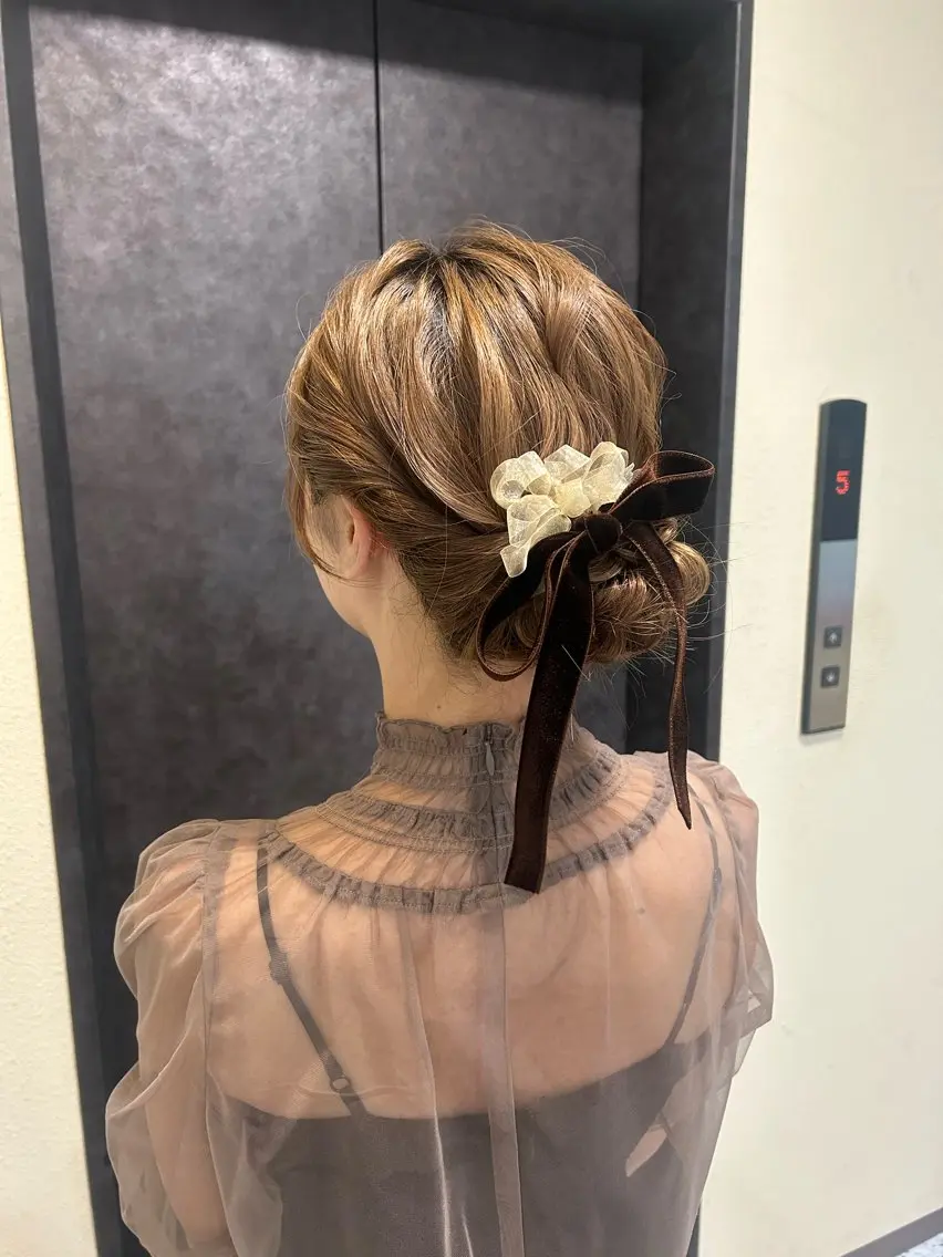 ミディアム Mila Hazukiのヘアスタイル