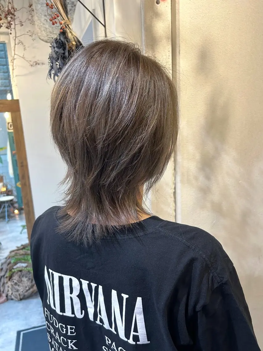 ミディアム ヘアカラー トリートメント topstylist 満足度⭐️堀川星哉のヘアスタイル