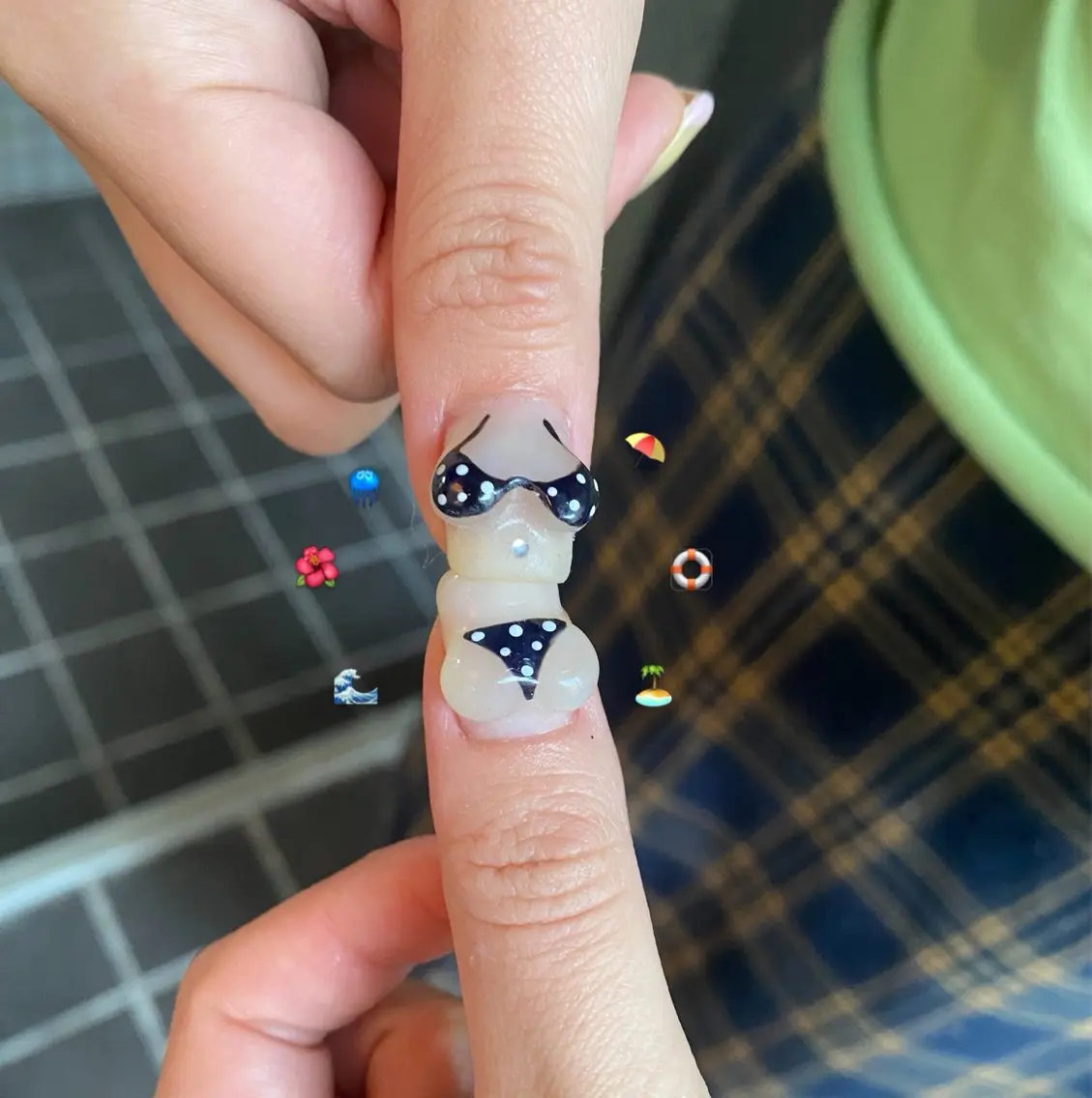 ネイル ハンドネイル フットネイル nano/きもかわ nail🐬🫧のネイルデザイン