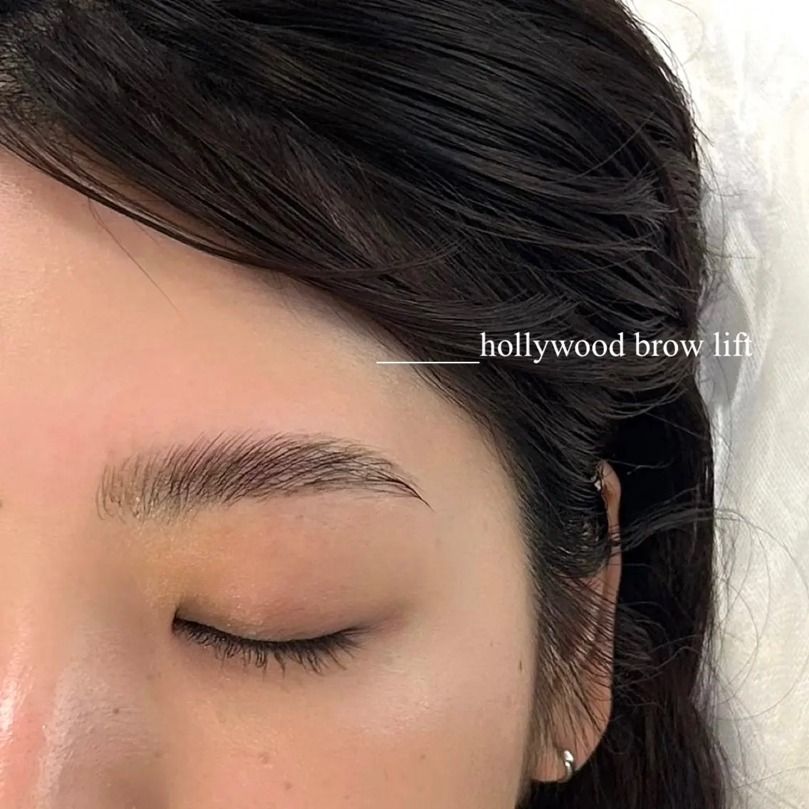 アイブロウ ハリウッドブロウリフト 吉祥寺kasumi 🌛eye/browのマツエク・マツパデザイン