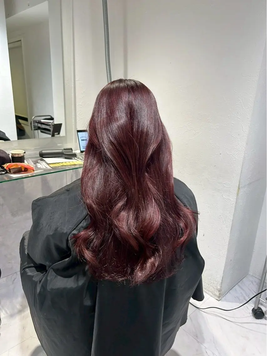 ロング mai /暖色カラー♥️のヘアスタイル