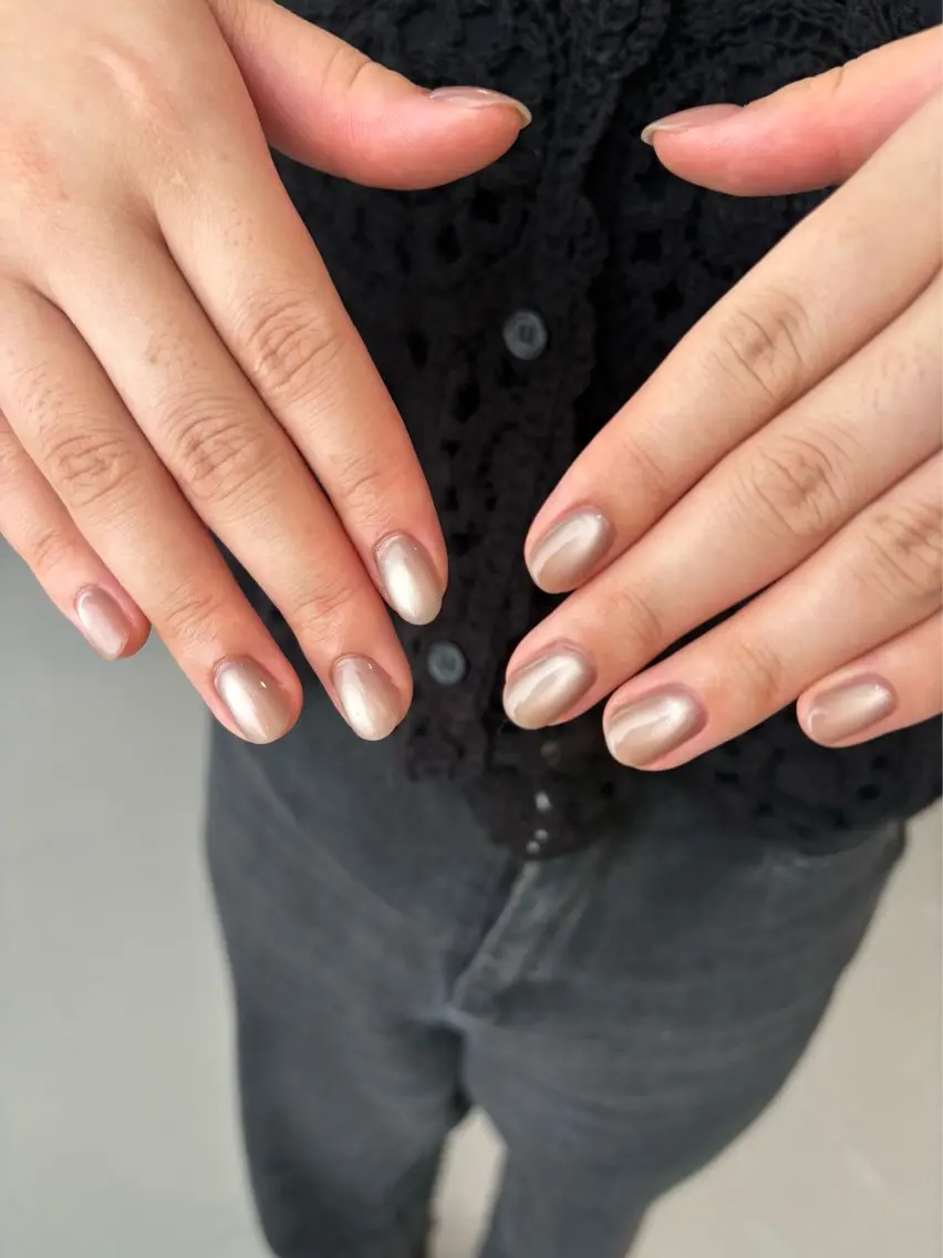 ネイル マグネットネイル ハンドネイル GLOW/NAIL 二の宮店MASAKIのネイルデザイン