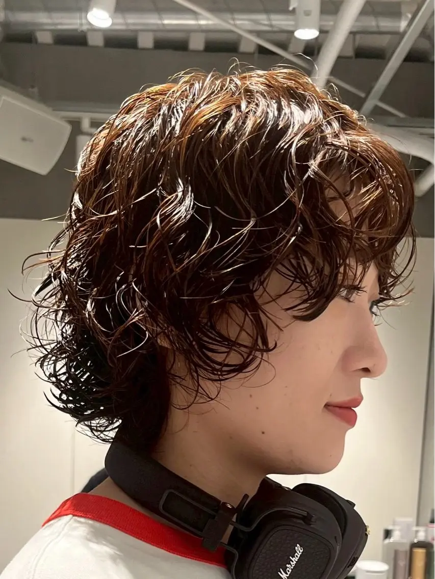 パーマ 宮田 眞咲のヘアスタイル