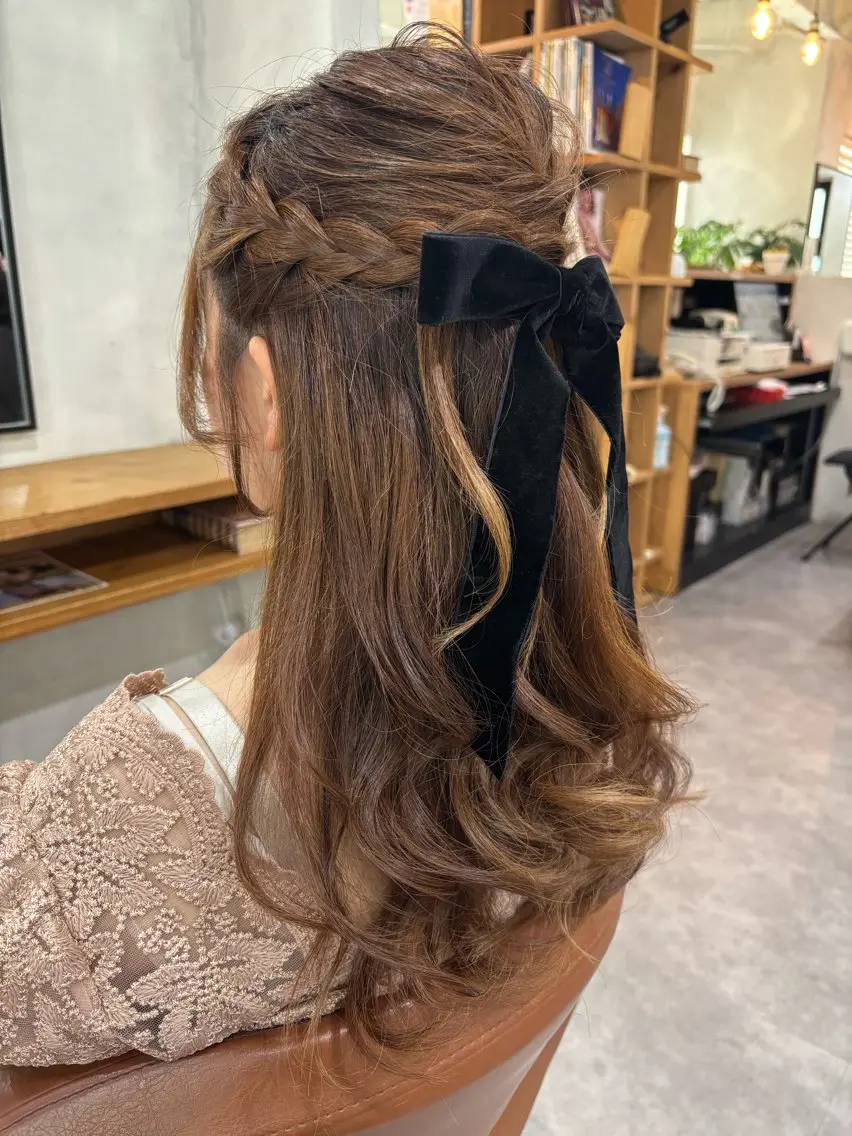 ヘアアレンジ ヘアセット manarino マリのヘアスタイル