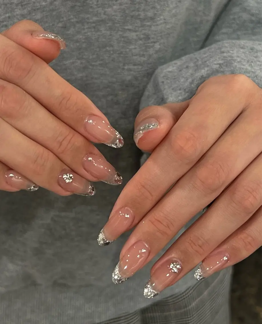 ネイル アートネイル フレンチネイル マグネットネイル ミラーネイル オフィスネイル ハンドネイル Blossom nail_研修のネイルデザイン