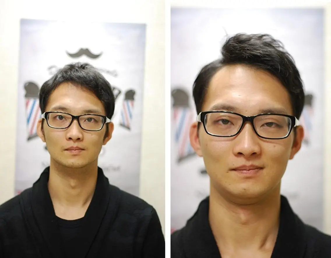 薄毛の方のメンズカットモデル募集(平日20時以降)の写真