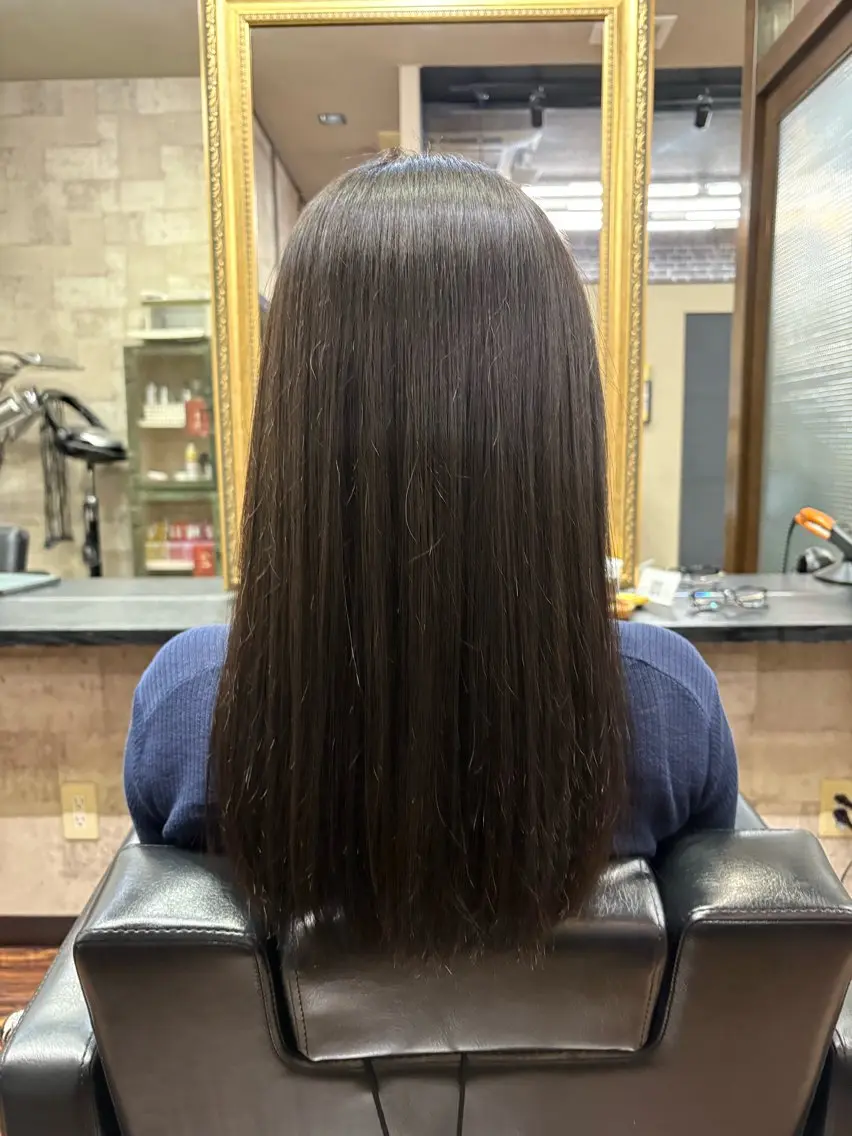 ロング 梶浦 颯のヘアスタイル