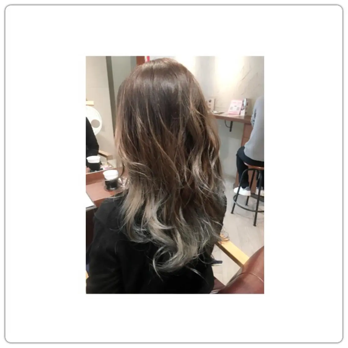 セミロング カラー グラデーションカラー ハイライトカラー ハイライト 【メンズカット】 澤下瑛一のヘアスタイル