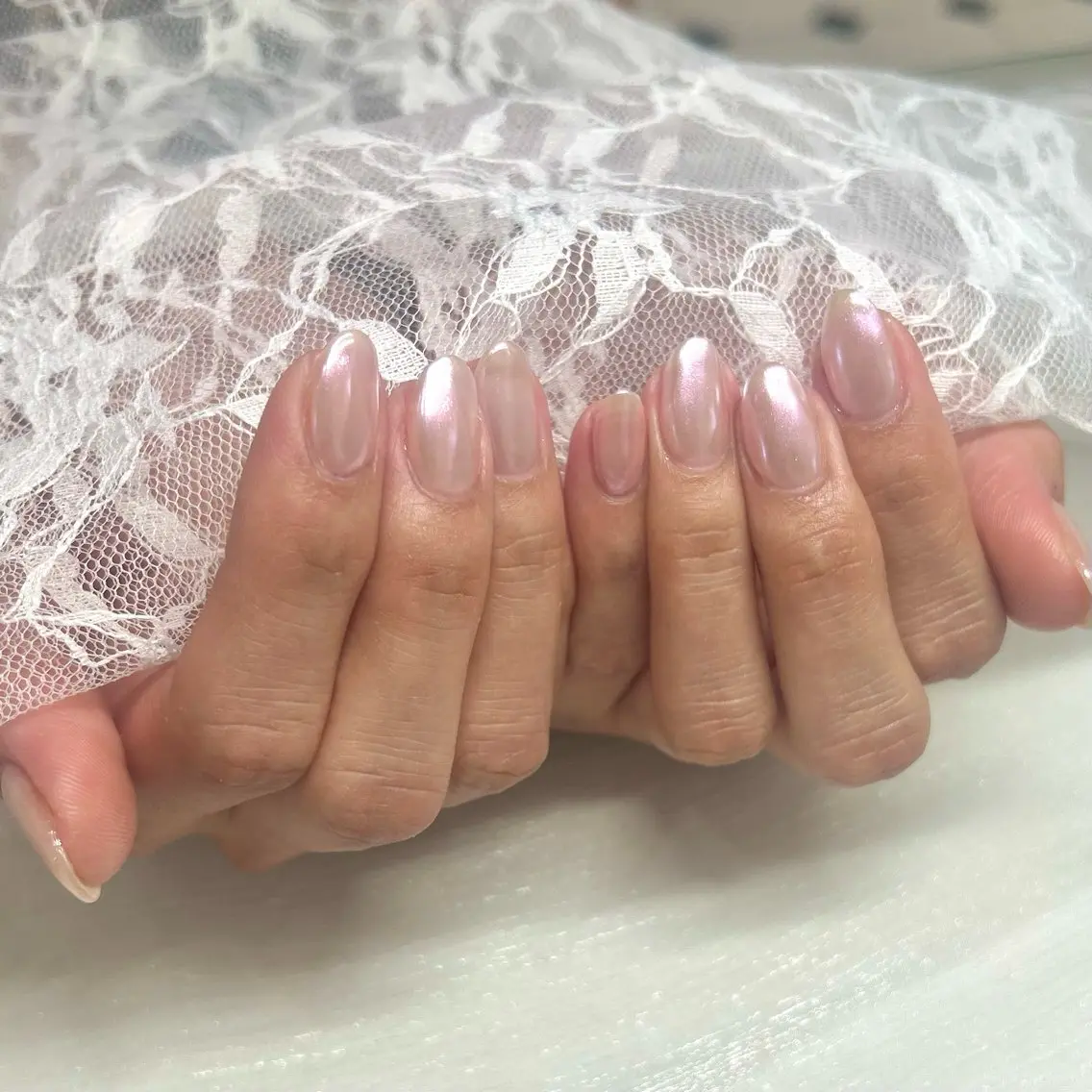 【ハンド】パウダーネイルの写真