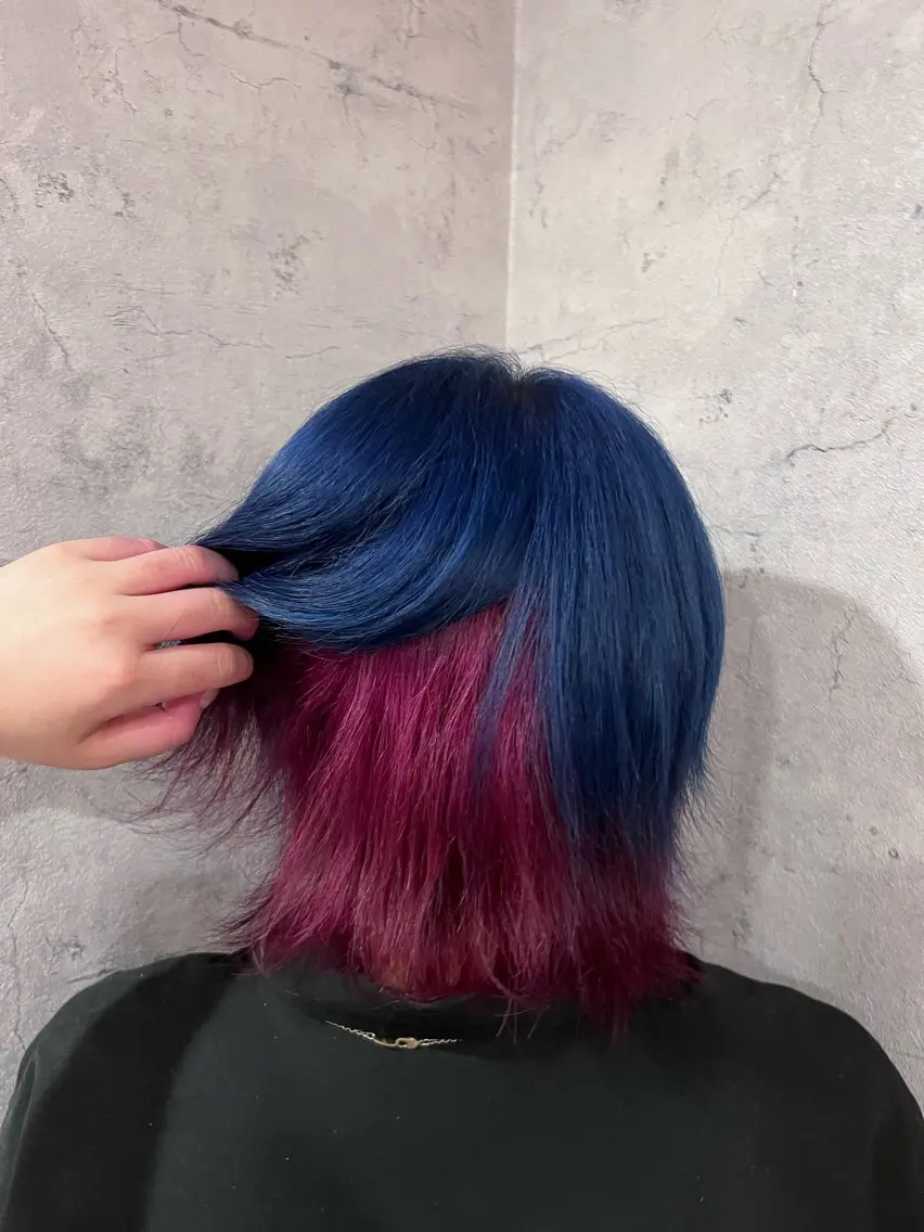 ミディアム ヘアカラー ⚡️ エマ🥑のヘアスタイル
