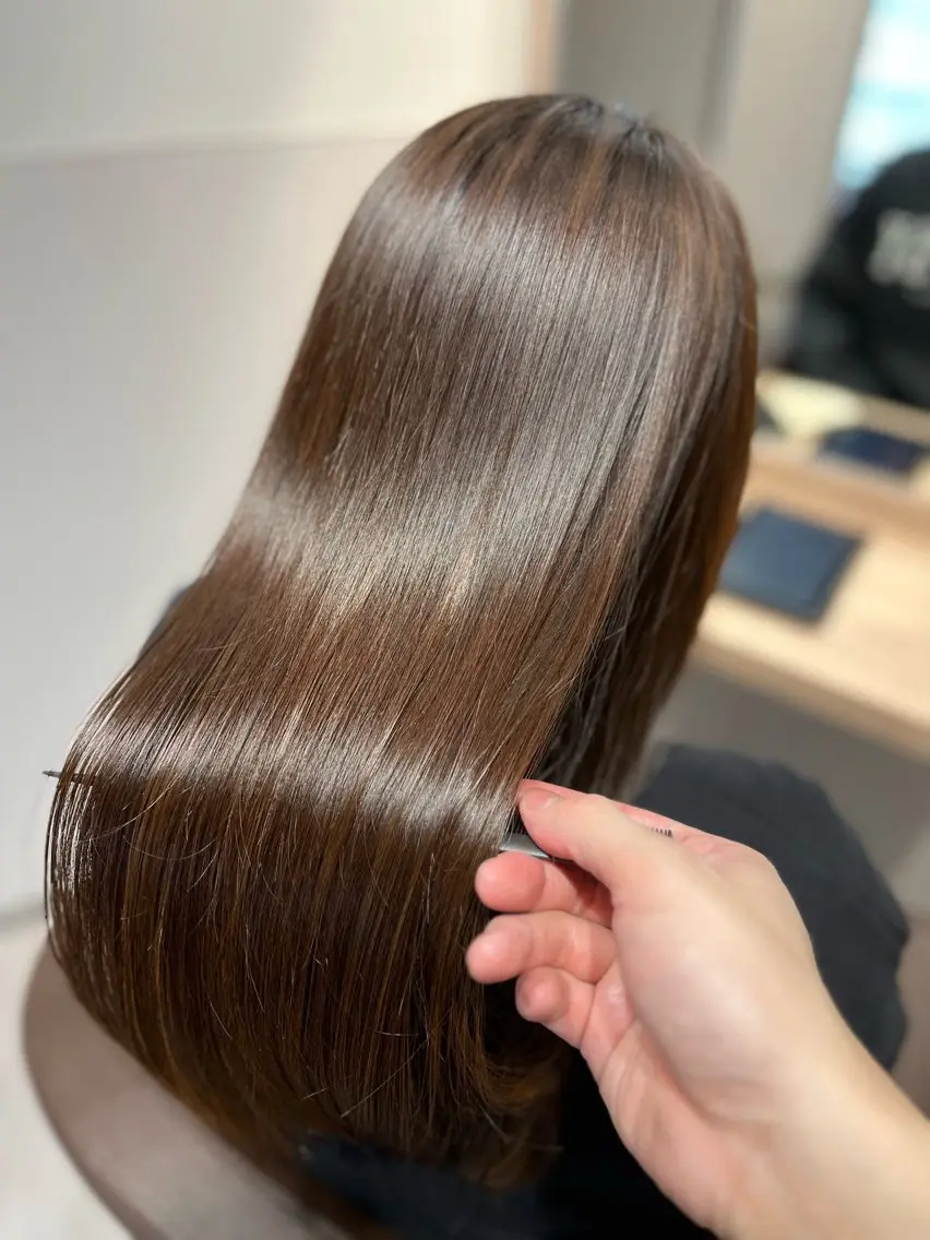 ロング カラー ブラウンカラー モカブラウン トリートメント 【美髪を叶える】中谷 彰宏(アキ)のヘアスタイル