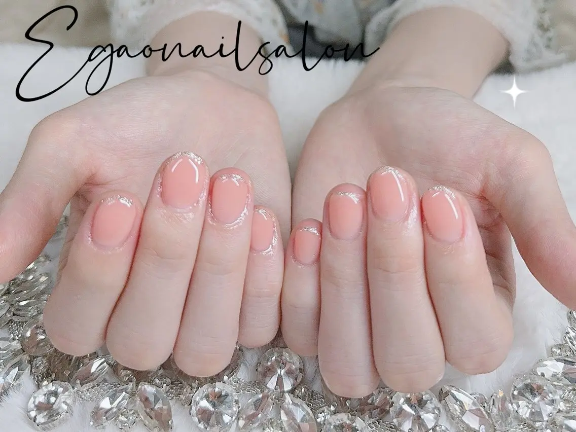 ネイル アートネイル フットネイル フレンチネイル ジェルネイル グラデーション ハンドネイル EGAO NAIL 錦糸町店のネイルデザイン