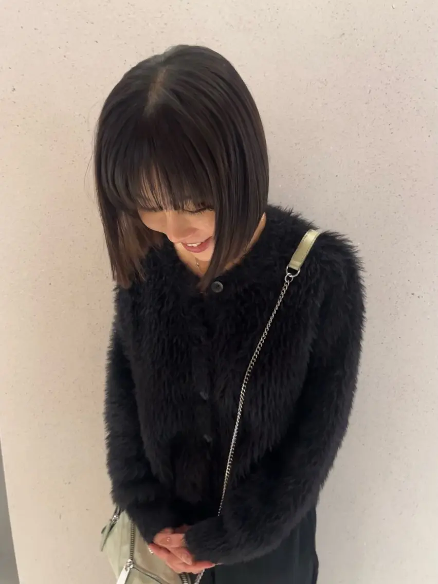 ショート ブリーチなしカラー /ベージュカラーのヘアスタイル