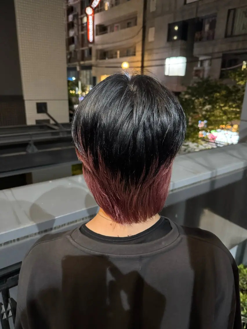メンズ カット ヘアカラー トリートメント 河野 悠のヘアスタイル