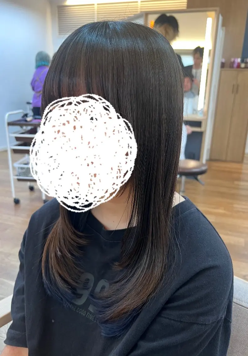 セミロング ✂︎HITOMI✂︎ 副店長のヘアスタイル