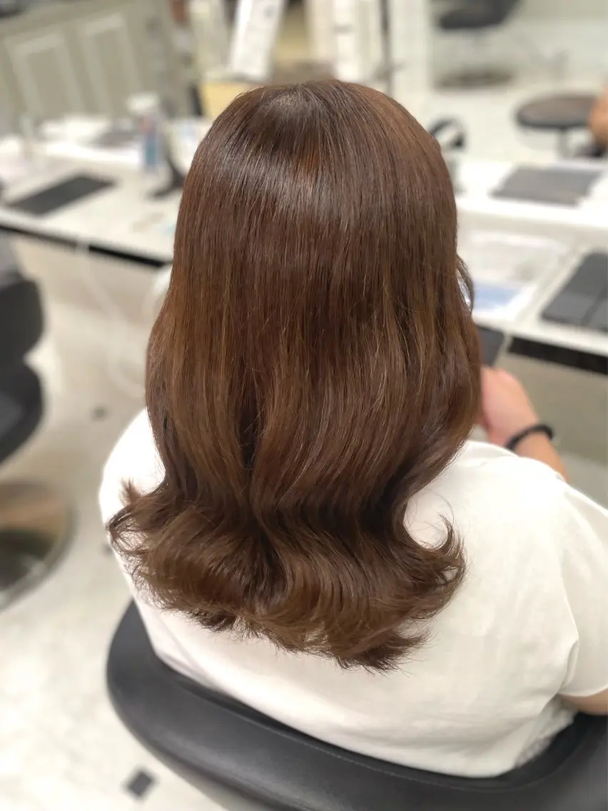 ミディアム トリートメント うる艶トレンドヘア 🕊️上野BABYのヘアスタイル