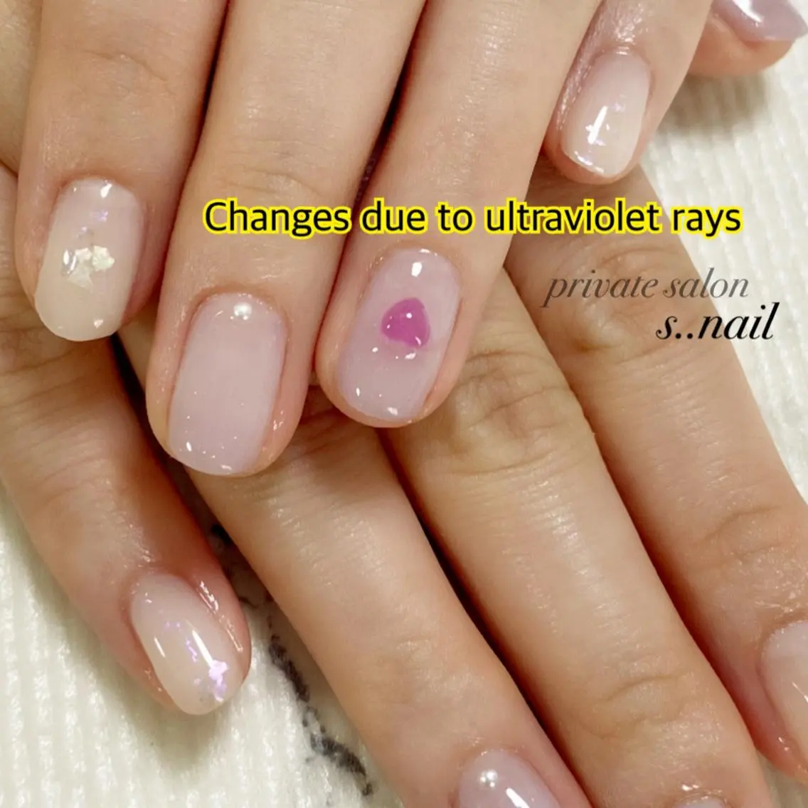 ネイル ハート ハンドネイル フットネイル s..nail / MORITAのネイルデザイン