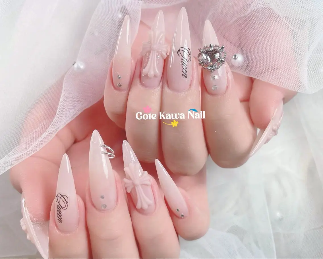 ネイル ジェルネイル 持ち込み 夏ネイル ハンドネイル ハンドケア Gote Kawa nail salonのネイルデザイン