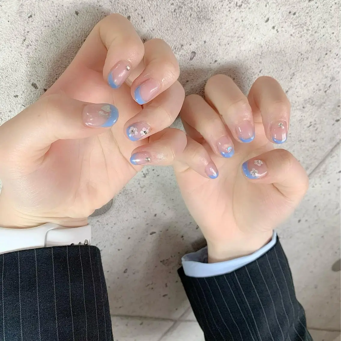ネイル ストーンネイル Nail Salon　Ｋのネイルデザイン